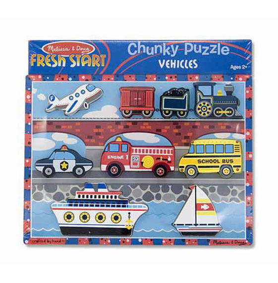 Chunky Puzzle - Vehicles