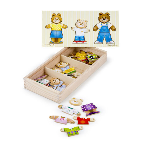 Bear Family Dress-Up Puzzle