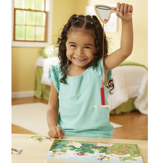 Magnetic Bug Catching Game