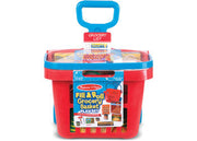 Fill & Roll Grocery Basket Play Set