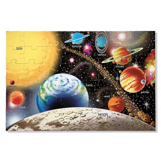 Floor Puzzle - Solar System