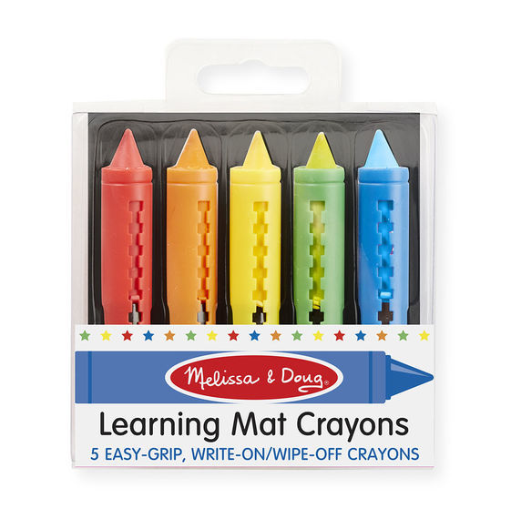 Learning Mat Crayons