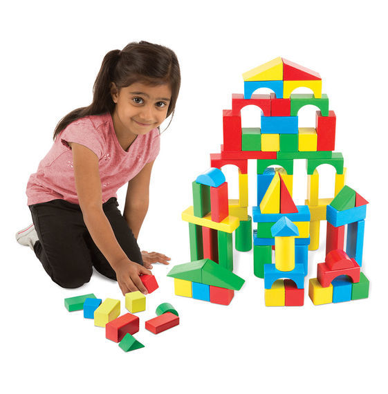 Wood Block Set (100 Pieces)
