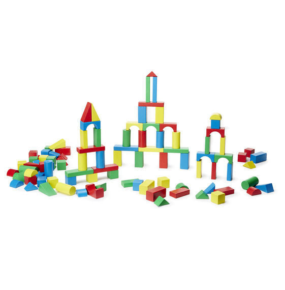 Wood Block Set (100 Pieces)