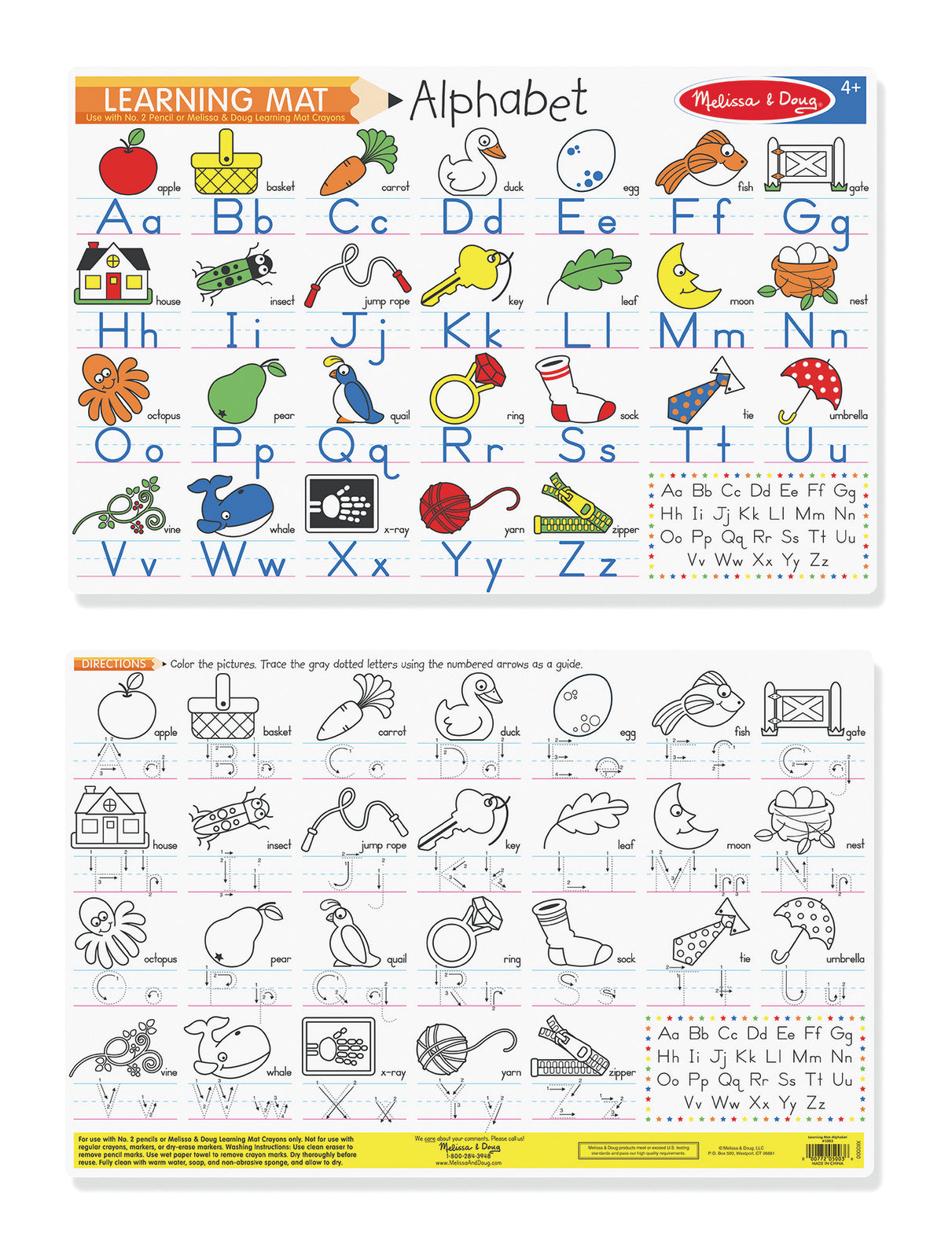 Colour-a-Mat - Alphabet