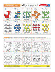 Colour-a-Mat - Numbers 1-10