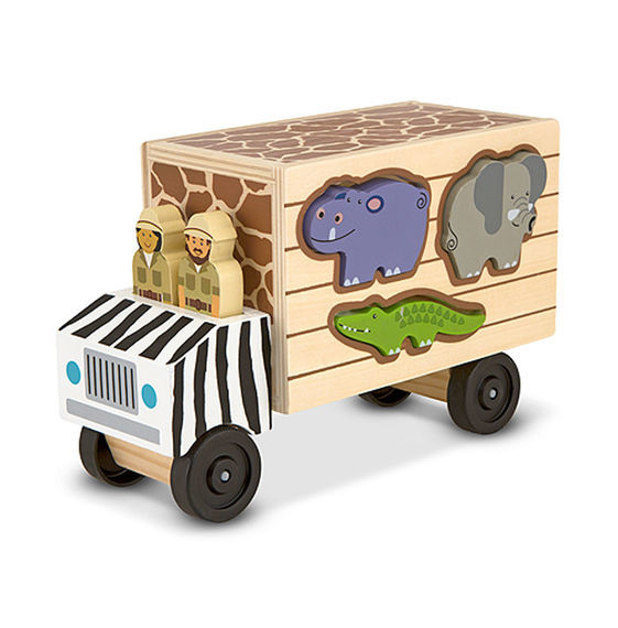 Animal Rescue Shape Sorting Truck