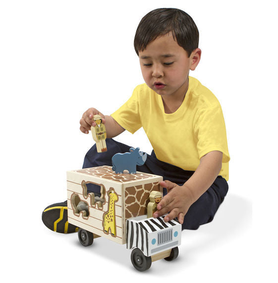 Animal Rescue Shape Sorting Truck