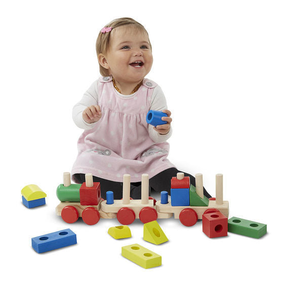Wooden Stacking Train