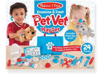 Examine & Treat Pet Vet Play Set