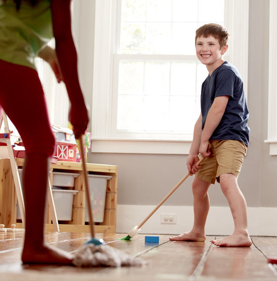Let's Play House! - Dust! Sweep! Mop!