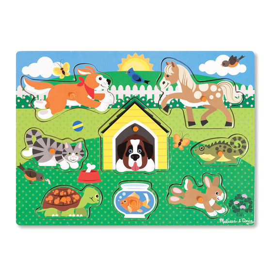 Peg Puzzle - Pets
