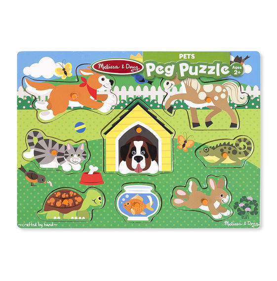 Peg Puzzle - Pets