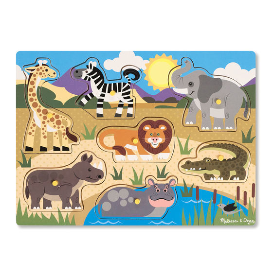 Peg Puzzle - Safari