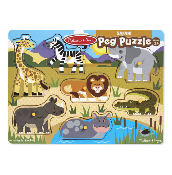 Peg Puzzle - Safari