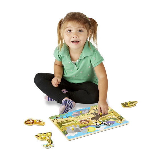 Peg Puzzle - Safari