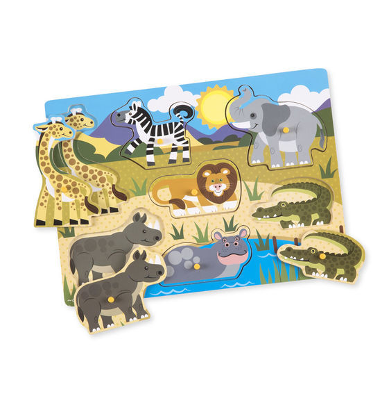 Peg Puzzle - Safari