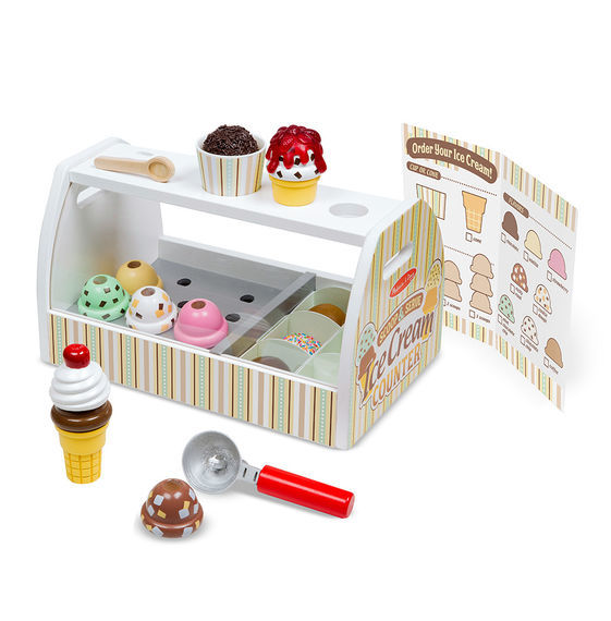 Scoop & Serve Ice Cream Counter