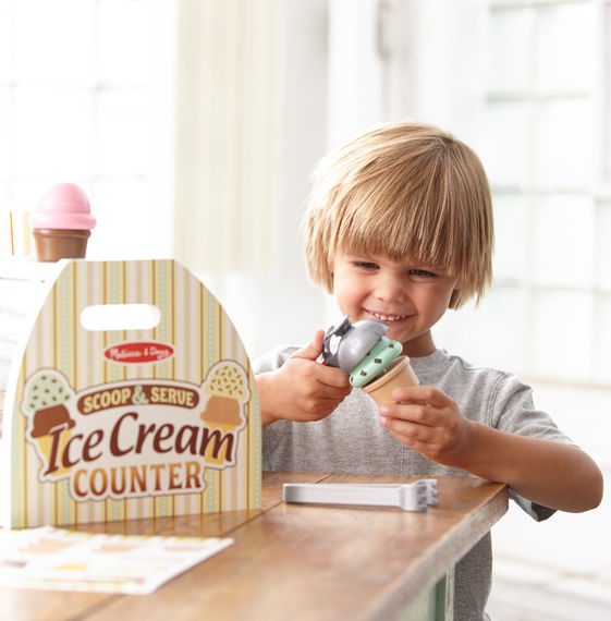 Scoop & Serve Ice Cream Counter