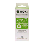 Moki Optical Lens Wipes 40 Pk [ACC GSCLN]
