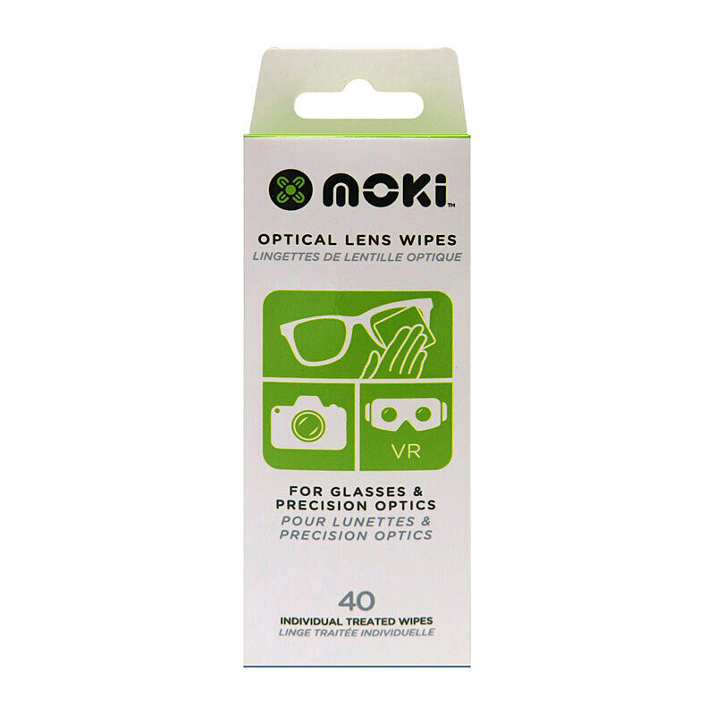 Moki Optical Lens Wipes 40 Pk [ACC GSCLN]
