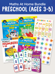 Maths At Home Bundle - Preschool (Ages 3-5)