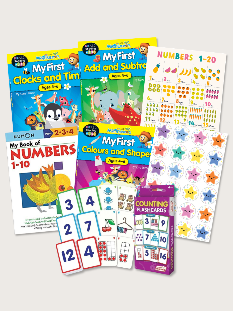 Maths At Home Bundle - Preschool (Ages 3-5)