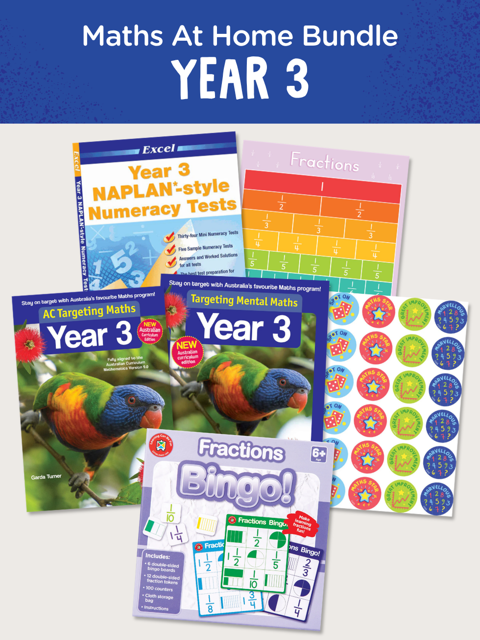 Maths At Home Bundle - Year 3