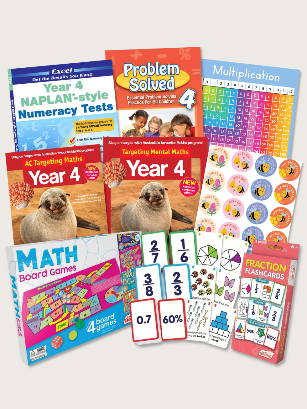 Maths At Home Bundle - Year 4