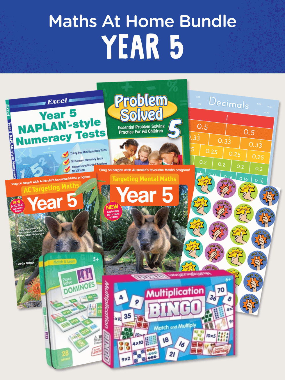 Maths At Home Bundle - Year 5