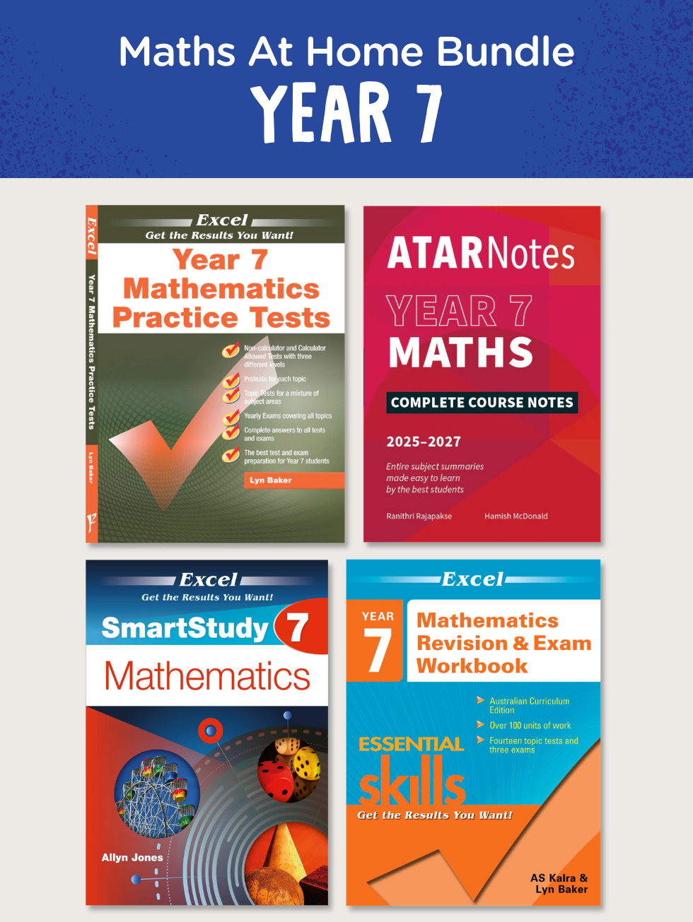 Maths At Home Bundle - Year 7