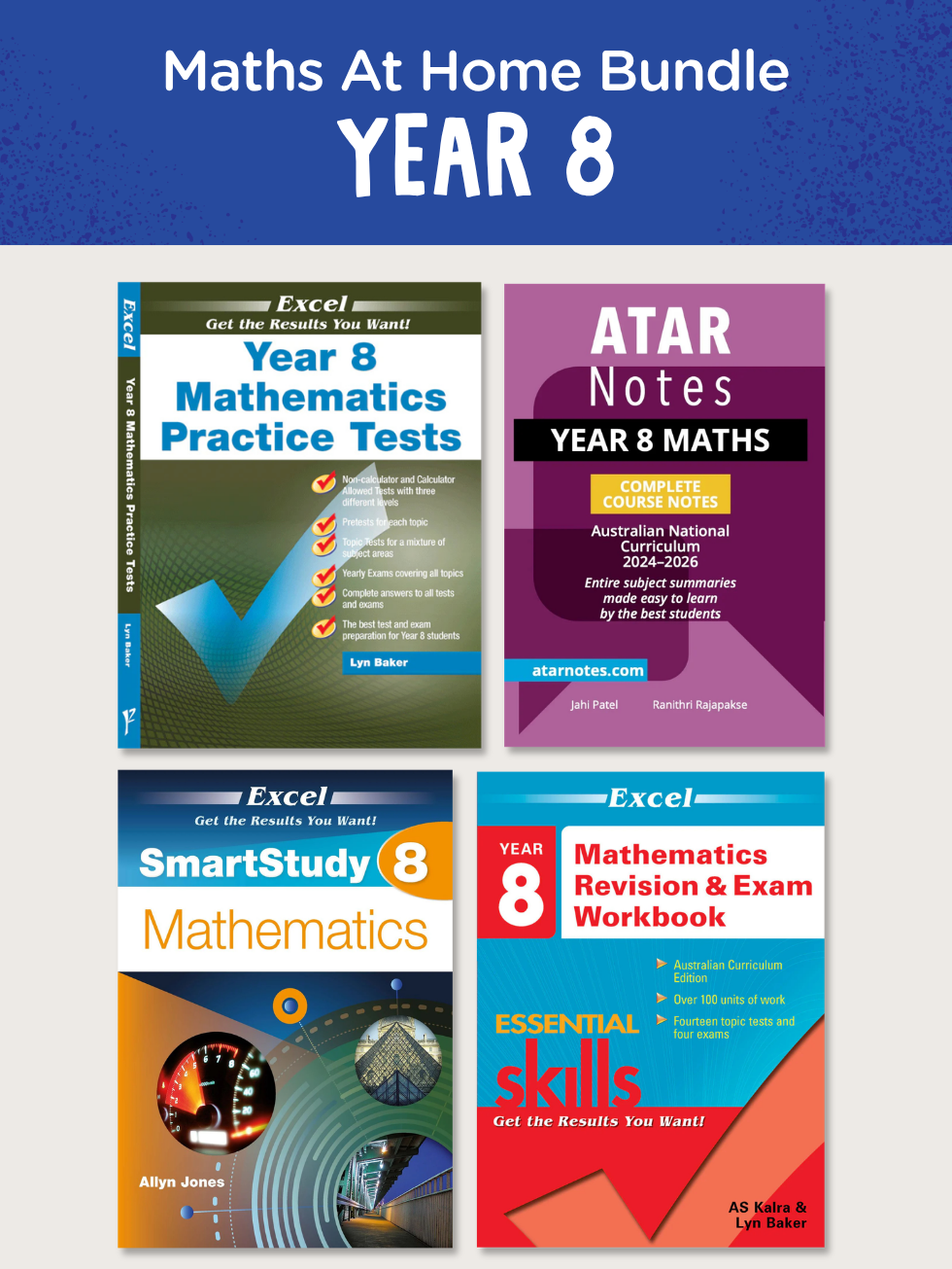 Maths At Home Bundle - Year 8