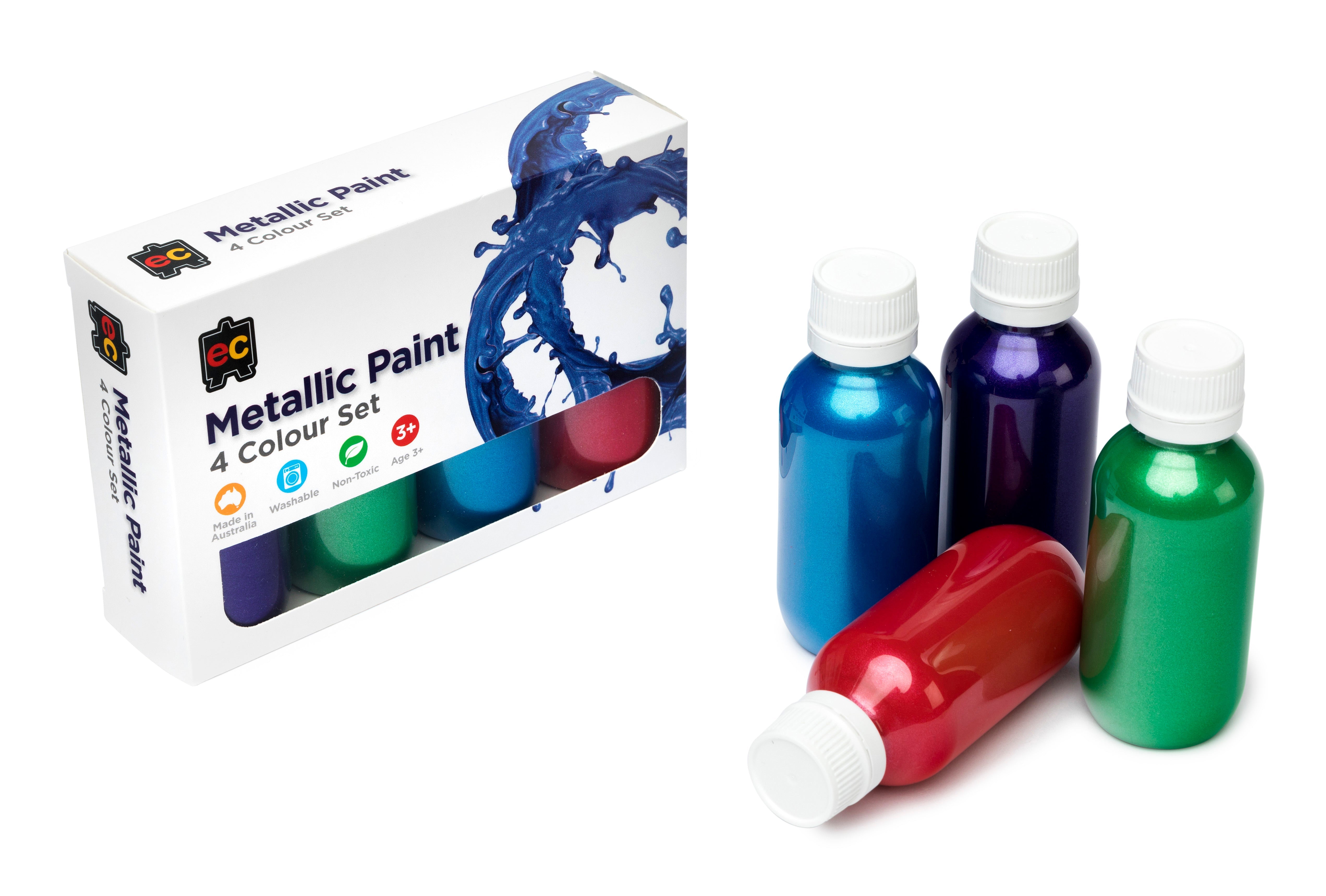 Metallic Paint - Set of 4