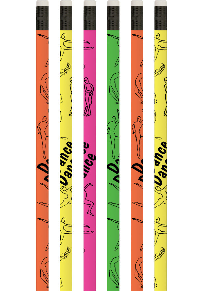 Dance Pencils - Pack of 10