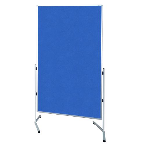 Visionchart Modulo Room Divider Pinboard T Leg 1500 x 900mm Blue (Special Order)
