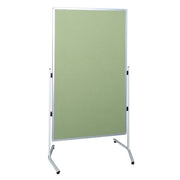 Visionchart Modulo Room Divider Pinboard T Leg 1800 x 1000mm Lime (Special Order)