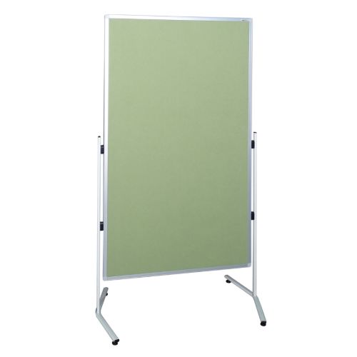 Visionchart Modulo Room Divider Pinboard T Leg 1800 x 1000mm Lime (Special Order)