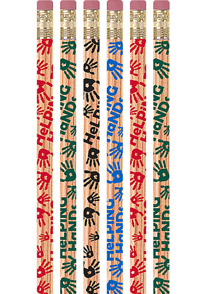 Helping Hands Jumbo Pencils - Pack of 8