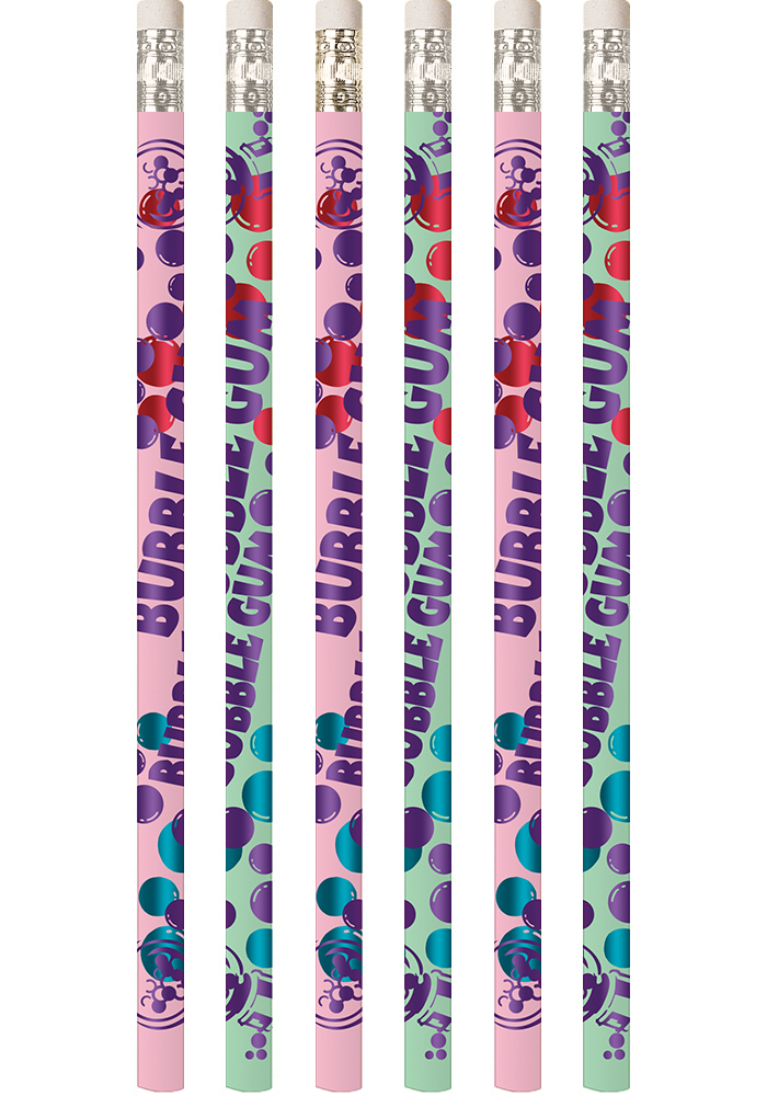 Bubblegum Scented - Pencils