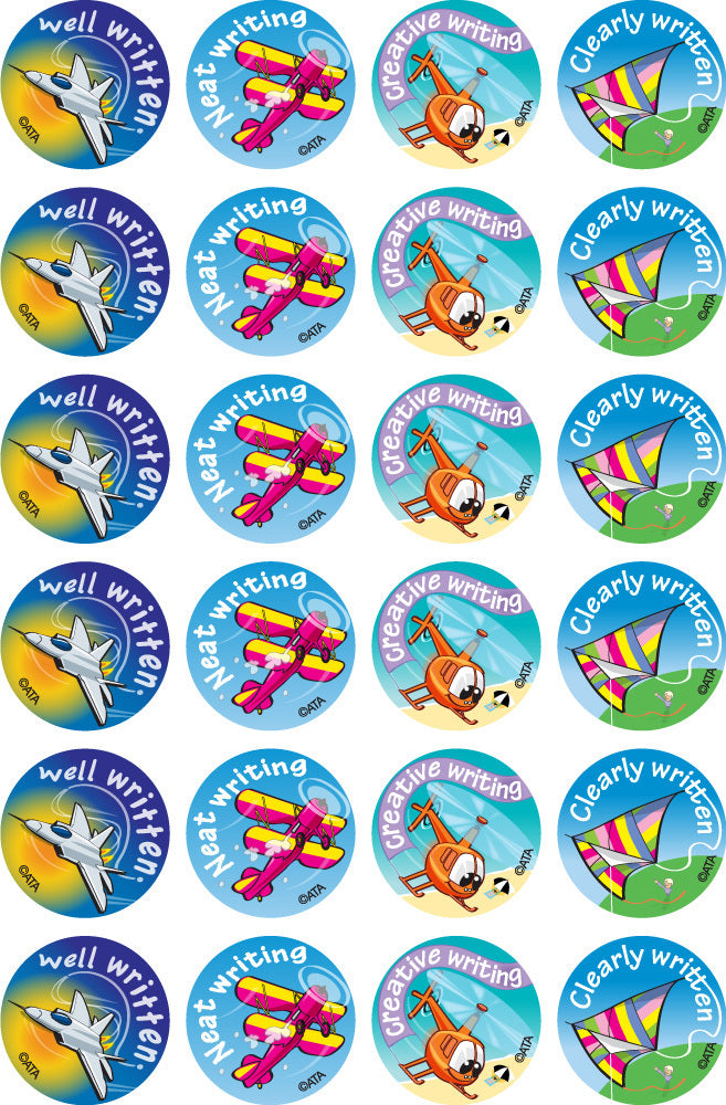 Writing Merit Stickers (Previous Design)