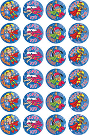 Super Kid (Girl) Merit Stickers (Previous Design)