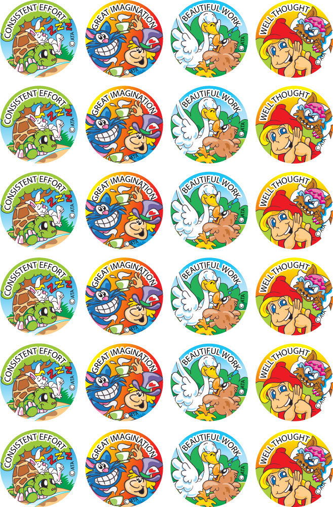 Fairy Tales Merit Stickers (Previous Design)
