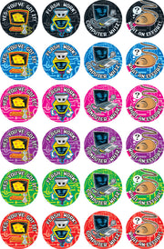 Computer Whizz Merit Stickers (Previous Design)