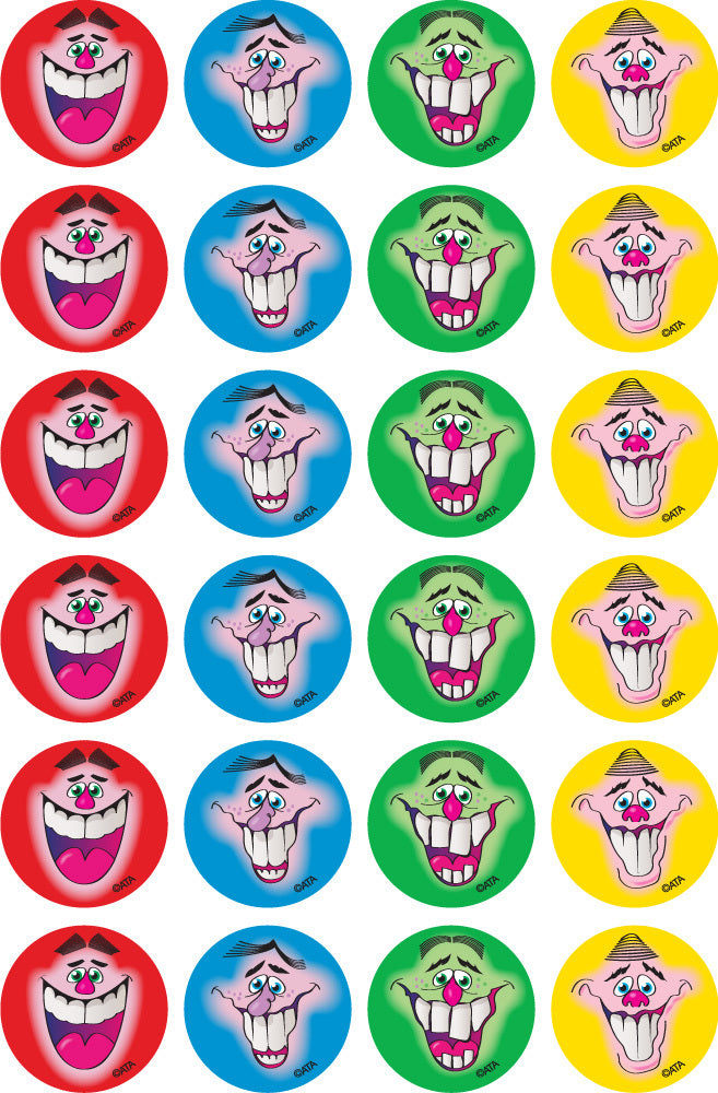 Ghastly Smiles Merit Stickers