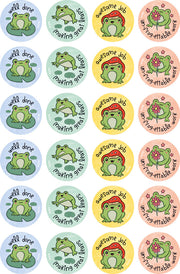 Frogs - Merit Stickers (Pack of 96)