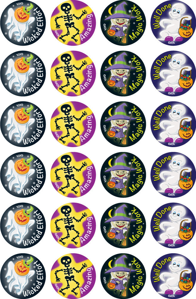 Ghosts Merit Stickers (Previous Design)