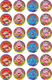 Monsters & Ogres Merit Stickers (Previous Design)