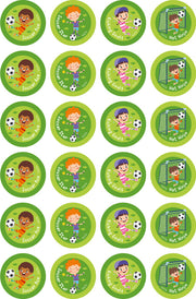 Soccer/Football - Extracurricular Stickers (Pack of 96)