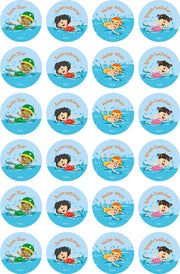 Swimming - Extracurricular Stickers (Pack of 96)