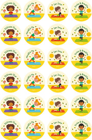 Kids Mindfulness - Extracurricular Stickers (Pack of 96)